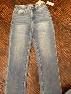 High Rise Light Blue Women’s Jeans - Straight Leg